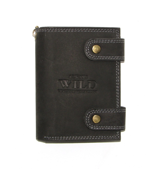 Гаманець чоловічий Always Wild 2901-BIC BLACK